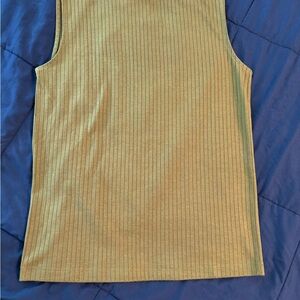41 Hawthorn Olive Green Ribbed Sleeveless Top